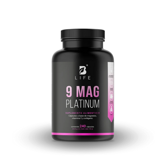 9 Mag Platinum B life 240 caps