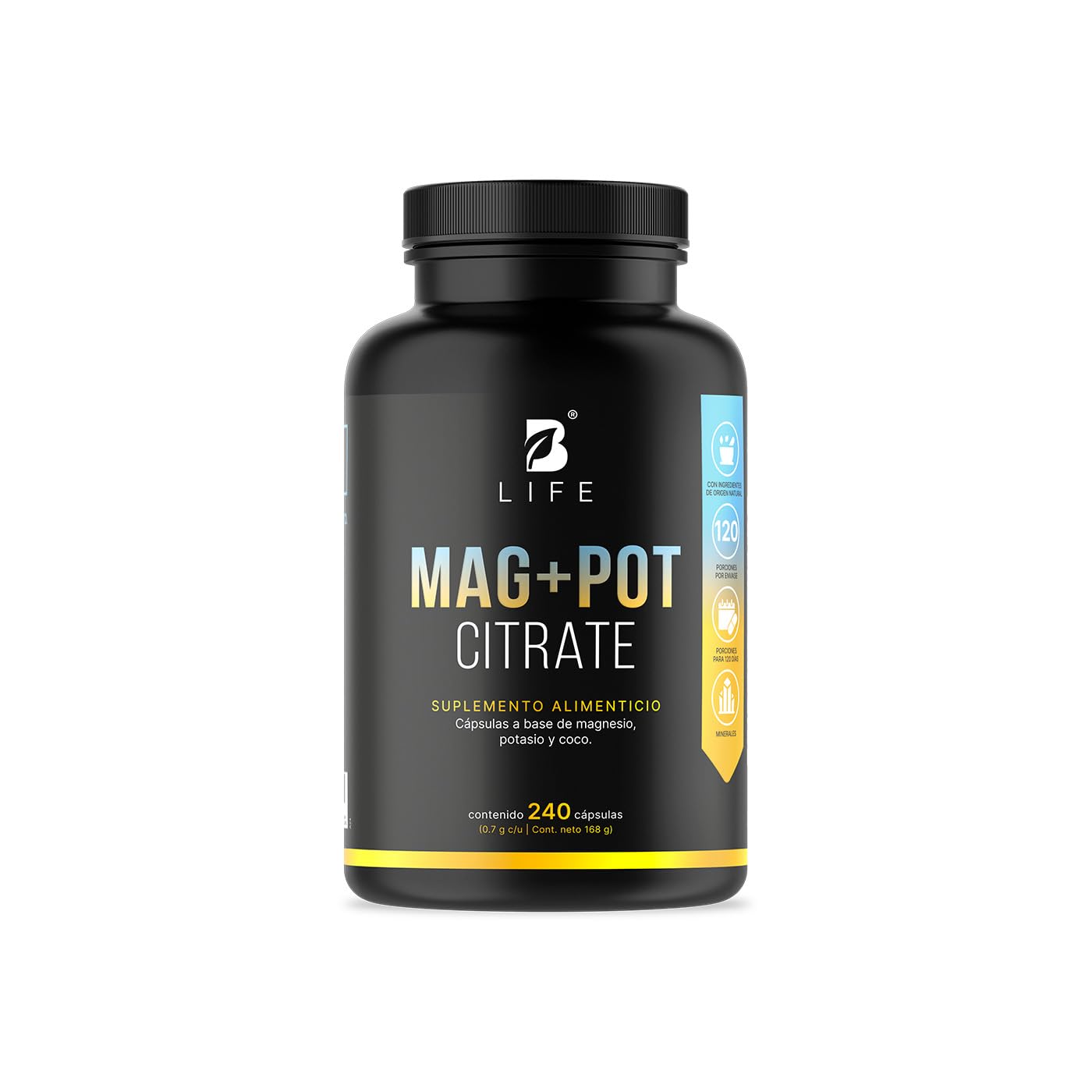 Mag+Pot 240 caps b life