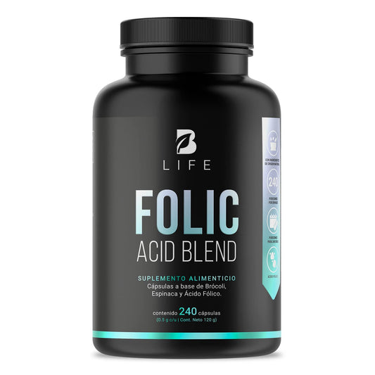 Folic Acid Blend Folico 240 caps B LIFE