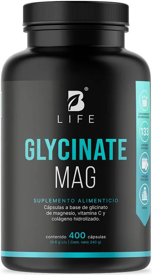 Glicinato de magnesio B LIFE 240 caps