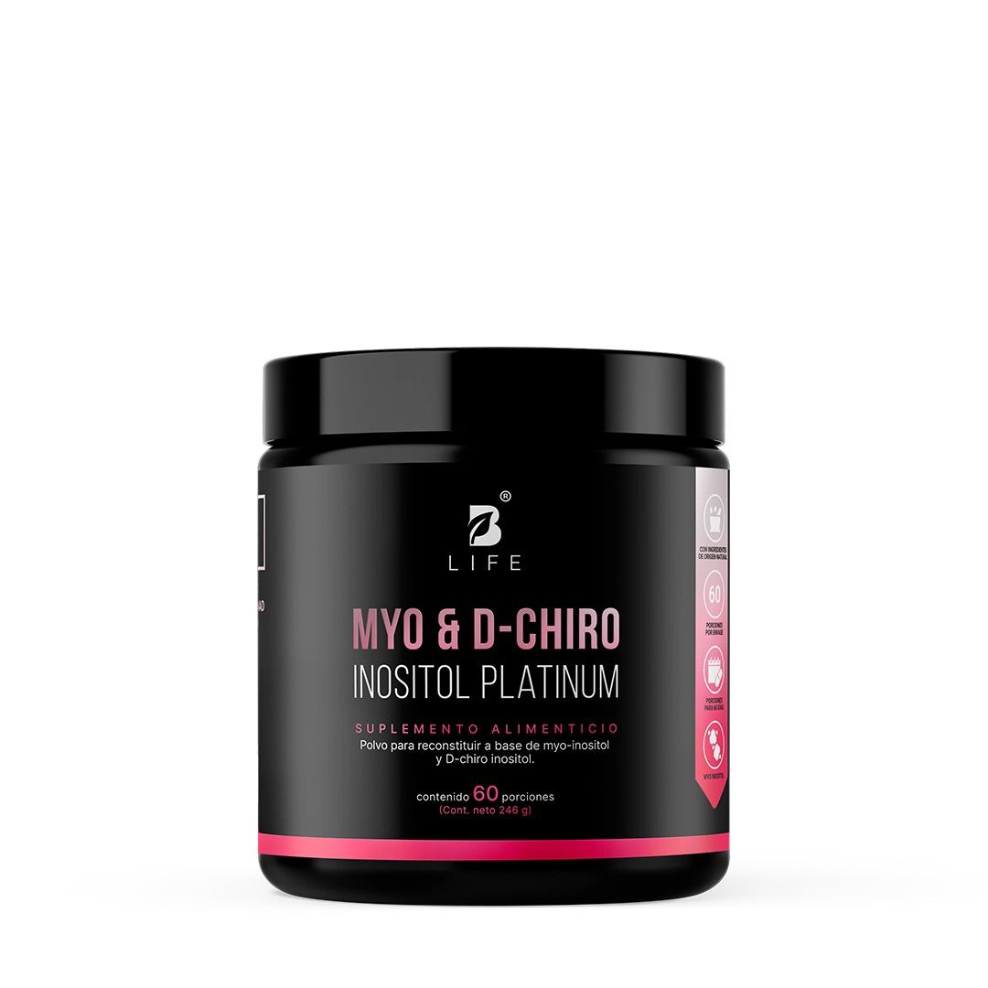 MYO y D-CHIRO Inositol Platinum 60 porciones B LIFE