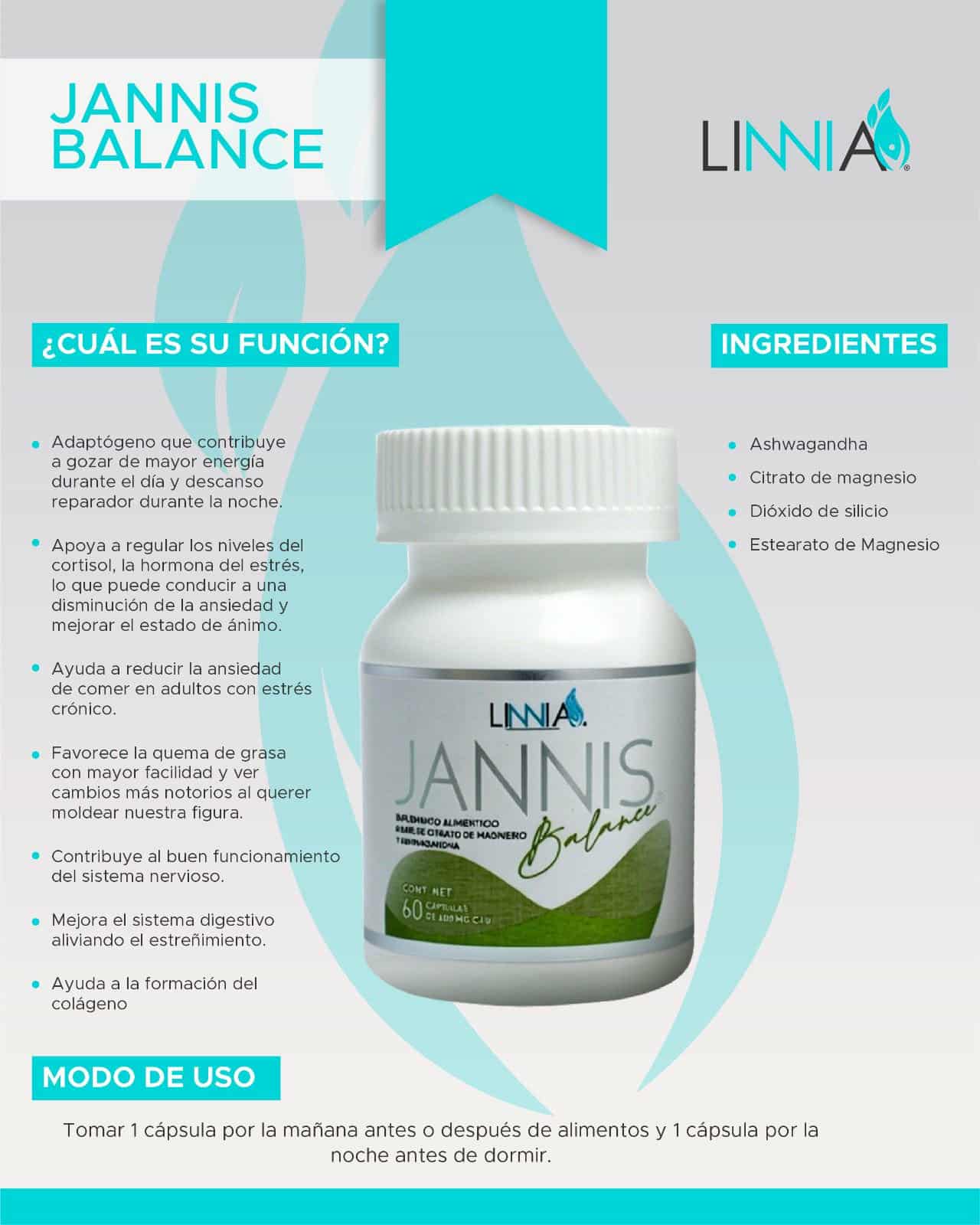 Linnia Jannis Balance 60 caps