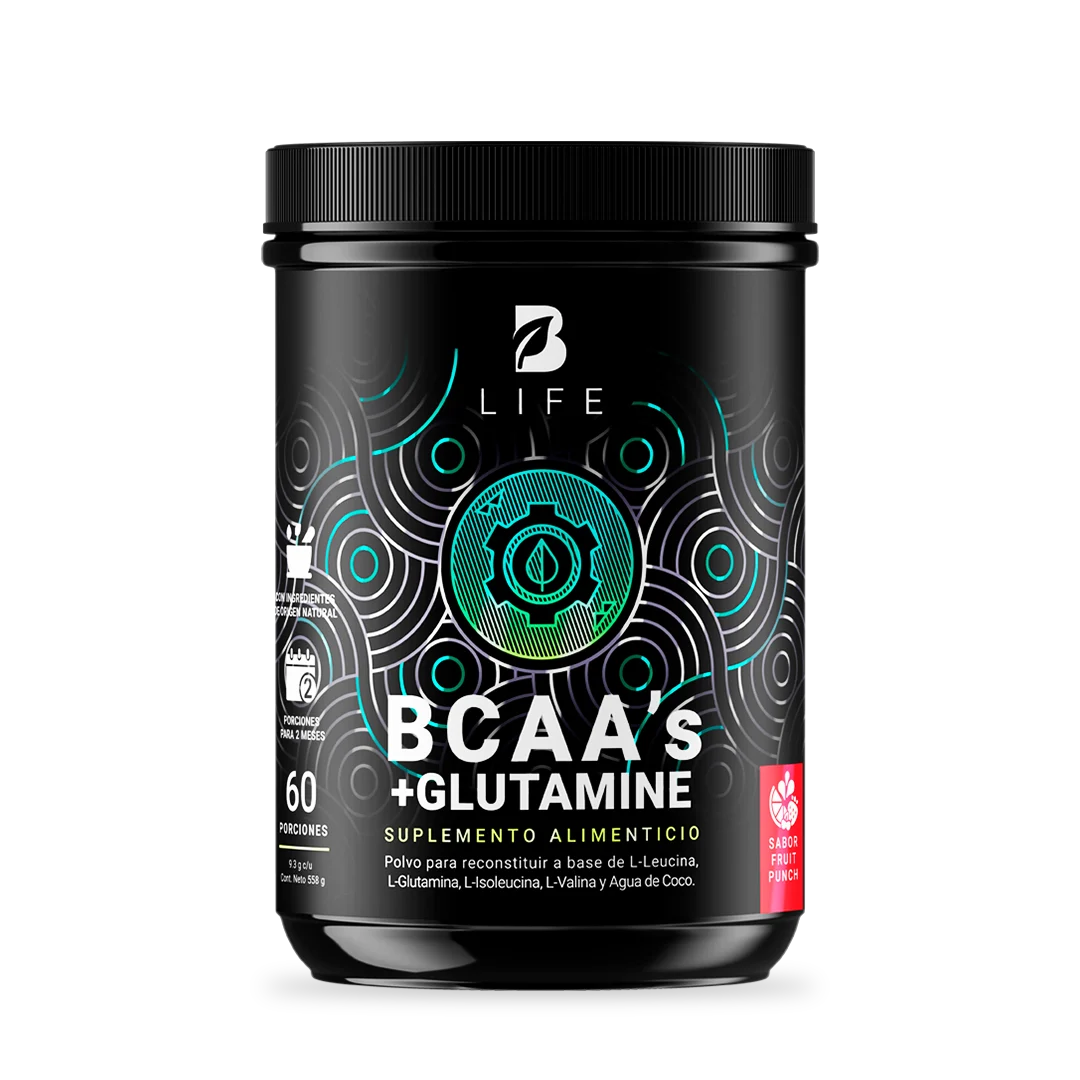 BCAAs + Glutamina 60 porciones B LIFE