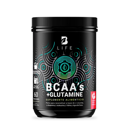 BCAAs + Glutamina 60 porciones B LIFE