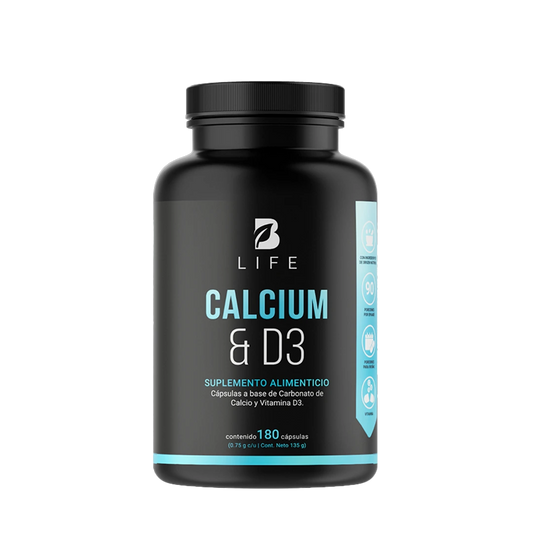 Calcium y D3 180 caps B LIFE