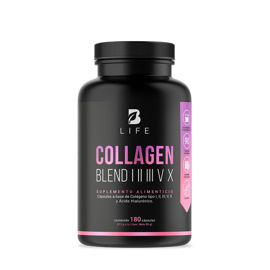 Collagen blend I II III V X 180 caps B LIFE