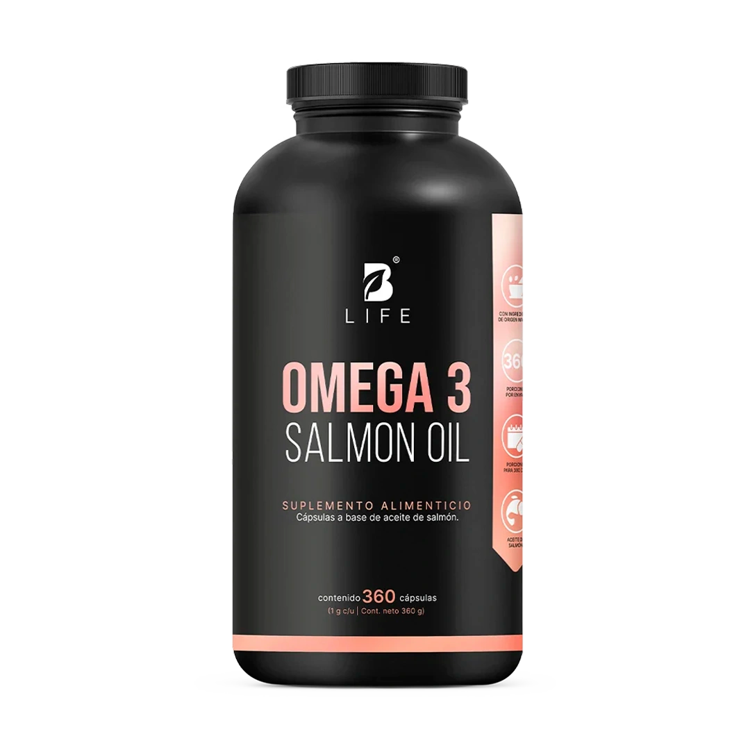 Omega 3 de salmon oil 360 caps b life