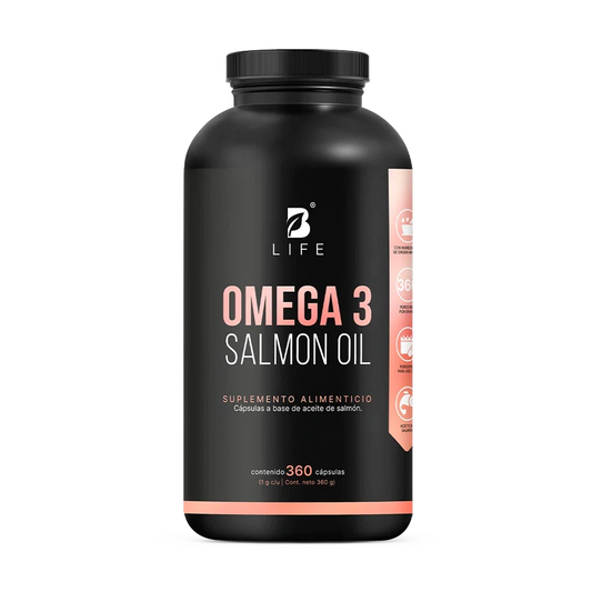 Omega 3 de salmon oil 360 caps b life
